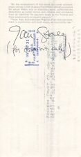 Jan Sterling. 1984 actress. Signed WB check endorsed on verso. picture