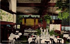 Postcard Interior Mandarin Inn Restaurant South Wabash Avenue Chicago, Illinois picture