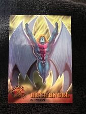 1995/1996 Fleer Marvel X-Men Archangel #1 Warren Worthington III Card Foil Nice picture