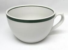 Williams Sonoma Brasserie Green Breakfast Mug Soup Cup Jumbo Double Band picture