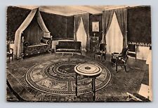 Antique Old Postcard MALMAISON Chamber of First Consul Bedroom 1910-1920 picture