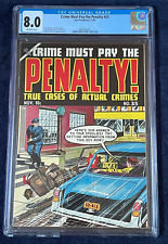 Crime Must Pay The Penalty #35 (Nov 1953) ✨ Graded 8.0 OFF-WHITE by CGC ✔ Ace picture
