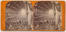 BOSTON SV - Great Peace Jubilee - Coliseum Interior - JP Soule 1860s picture