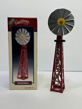 1995 Lemax Village Collection Metal Windmill Original Box Holiday Christmas picture