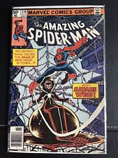 Amazing Spider-Man # 210  1st Madame Web  Newsstand  1980 Marvel Comic picture
