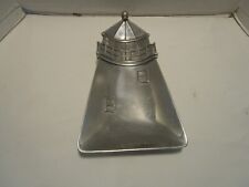 MARIPOSA BRILLANTE Cast Aluminum Lighthouse shaped Serving Tray 14”T 1990 Mexico picture