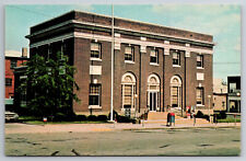 Vintage Postcard OH Van Wert Post Office Street View -1831 picture