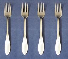SET OF FOUR - Oneida Stainless MORRISON Salad Forks NEW picture
