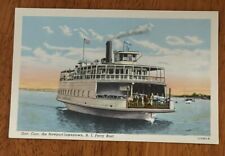 Postcard Gov. Carr, the Newport-Jamestown, RI Ferry Boat picture