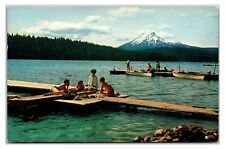 Vintage 1950s - Mt. McLaughlin - Lake of The Woods, Oregon Postcard (UnPosted) picture