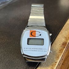 Vintage 1980s PH Glatfelter Spring Grove Pa Digital Watch - Untested picture