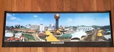 Vintage 1982 Worlds Fair Knoxville, Tennessee Panorama Poster - 12” x 36”  MINT picture