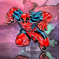 Jumbo 3” Deadpool ‘Merc With A Mouth’ Hard Enamel Pin LE35 picture