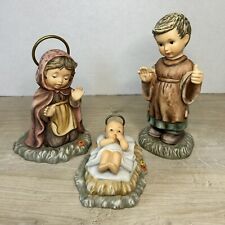 Vintage 1996 The Berta Hummel Nativity 3 Piece Set Mary Joseph Baby Jesus 33501 picture
