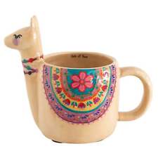 Lorelai The Llama Folk Art Coffee Mug picture