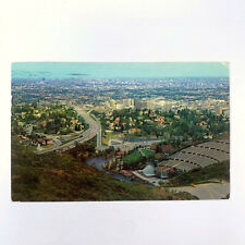 Postcard California Hollywood CA Mulholland Bowl Aerial 1962 Posted Chrome picture