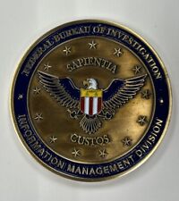 FBI HQ Information Management Division V2 Winchester VA Challenge Coin picture