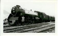 c1940s British Columbia Railroad Engine 2860 photograph 5-3/4 x 3-1/2   picture