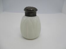Vintage/Antique EAPG Milk Glass Tulip Salt or Pepper Shaker picture