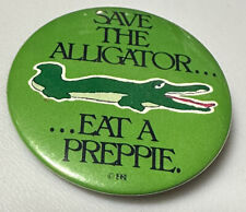 Vintage Preppie Prep Popular Crowd Social Cliques Protest Pin Pinback Button picture