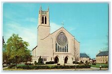 c1960 St. Paul's Catholic Church Chapel Exterior Princeton New Jersey Postcard picture