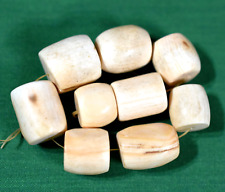 Antique Hand Carved Mauritanian Conus Shell African Trade Beads From Mauritania picture