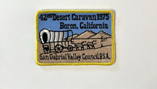 San Gabriel Valley Council CSP Pocket patch 42nd Desert Caravan 1975 picture