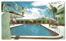 Miami Beach Florida c1950's Bel-Aire Hotel, Swimming Pool & Cabana Club picture