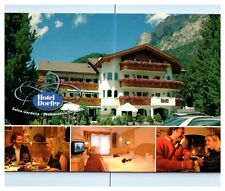 Selva Gardena Wolkenstein Hotel Multi View Mountains Chrome Postcard UNP picture