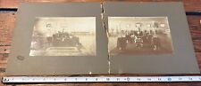 1901 Death of Queen Victoria Double Cabinet Card Photograph - Damaged picture