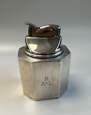 Vintage Cartier Weighted Sterling Silver Table Lighter Monogrammed picture