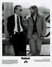 1990 Press Photo Actors Dennis Hopper & Kiefer Sutherland in Film 