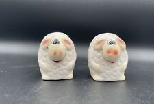 Ceramic Sheep Salt And Pepper Shakers picture