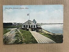 Postcard Falmouth Heights MA Massachusetts Post Office Beach Vintage 1906 picture