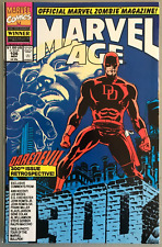 Marvel Age #106 By Miller Romita Colan Daredevil 300th Issue Bullpen Tour 1991 picture