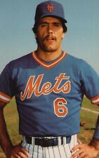 Postcard New York Mets 1985 Wally Backman Infielder Chrome Vintage PC J4776 picture