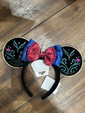 Exclusive 2024 Epcot  Disney park Ana Frozen Minnie ears Brand New picture