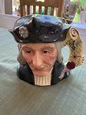Royal Doulton D6891 CHRISTOPHER COLUMBUS Character Toby Jug Figurine 1991 LARGE picture
