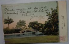 (FR1) CPA British Guiana - Guiana English view in botanic Gardens 1905 CPAMON01 picture