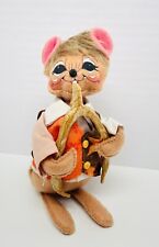 Annalee Dolls 6” Thanksgiving Fall Wishbone Mouse 2017 -EUC picture