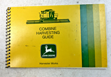 Vintage John Deere Combine Harvesting Guide picture