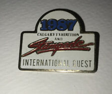 Calgary Stampede & Exhibition 1987 International Guest Pin picture