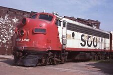 Original Train Slide SOO FP-7A  #2500A 07/1985 Minneapolis MN #30 picture