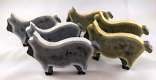 Flock of Wooden Sheep- Two Colors picture