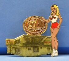 HOOTERS 1st ORIGINAL RESTAURANT GIRL CLEARWATER FL FLORIDA 20th ANNIVERSARY PIN picture