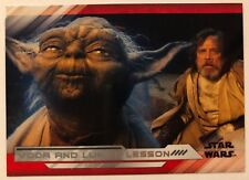 2018 Star Wars The Last Jedi Series 2 #59 Yoda and Luke's Lesson NrMint-Mint picture