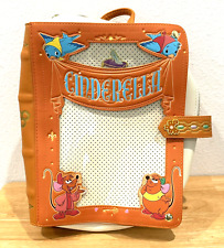 DISNEY LOUNGEFLY CINDERELLA BOOK GUS & JAQ PIN COLLECTOR BACKPACK picture
