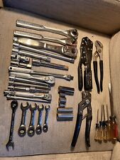 Huge 32pc Craftsman Tool Lot w/ free MOLLE pouch LOOK picture