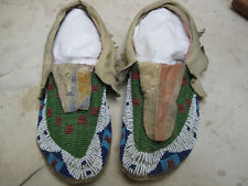 Sioux Woman's Fully Beaded Mocassins picture