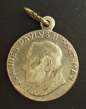 Vintage Pope John Paul II Our Lady of Czestochowa Medal Religious Holy Catholic picture